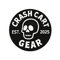 Kiss-Cut Sticker: Crash Cart Logo