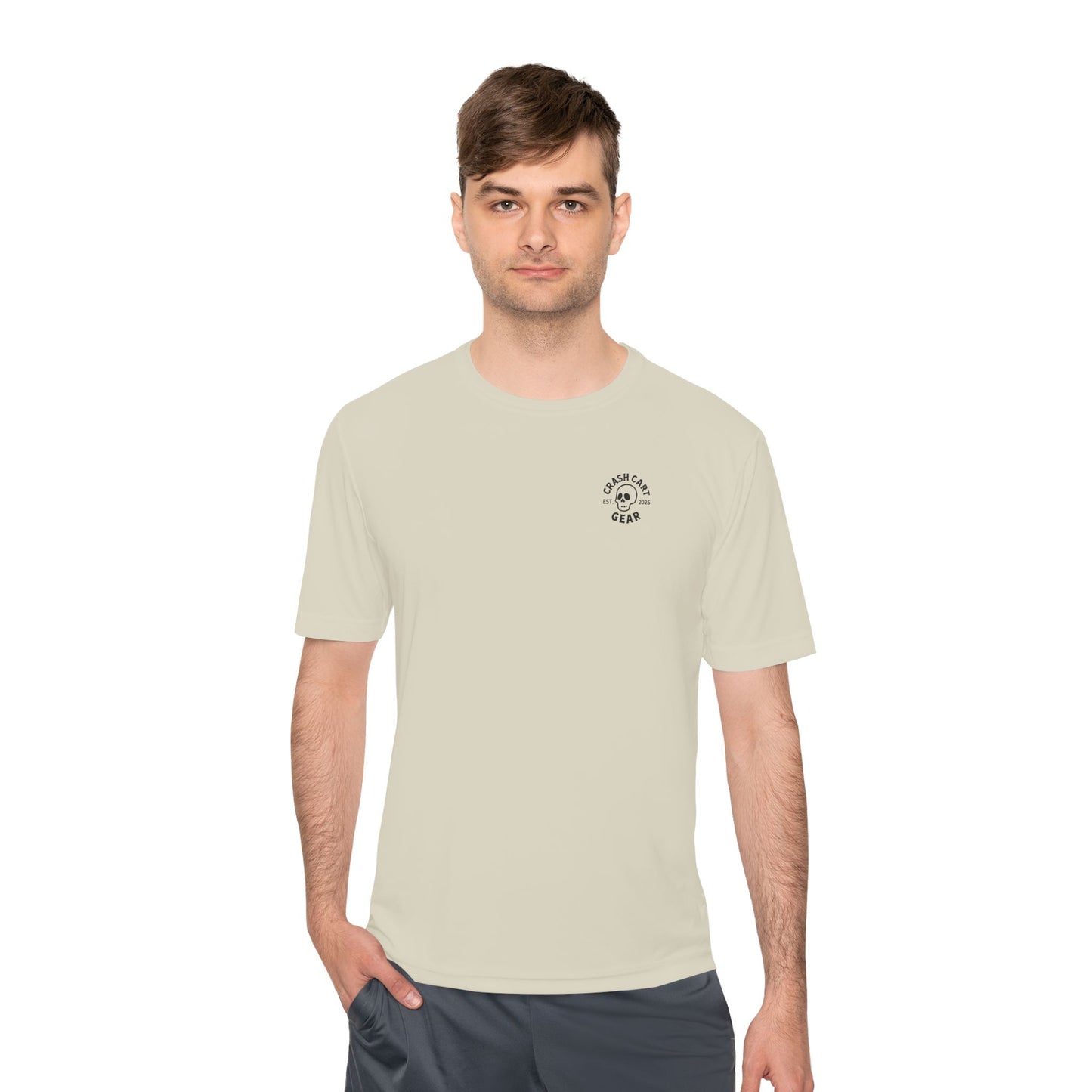 Moisture Wicking Unisex Graphic Tee: Bone Tired Graphic
