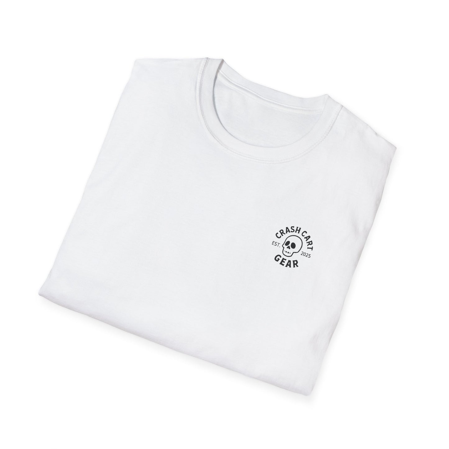 Soft Style Unisex Graphic Tee: Bones and Blood Graphic