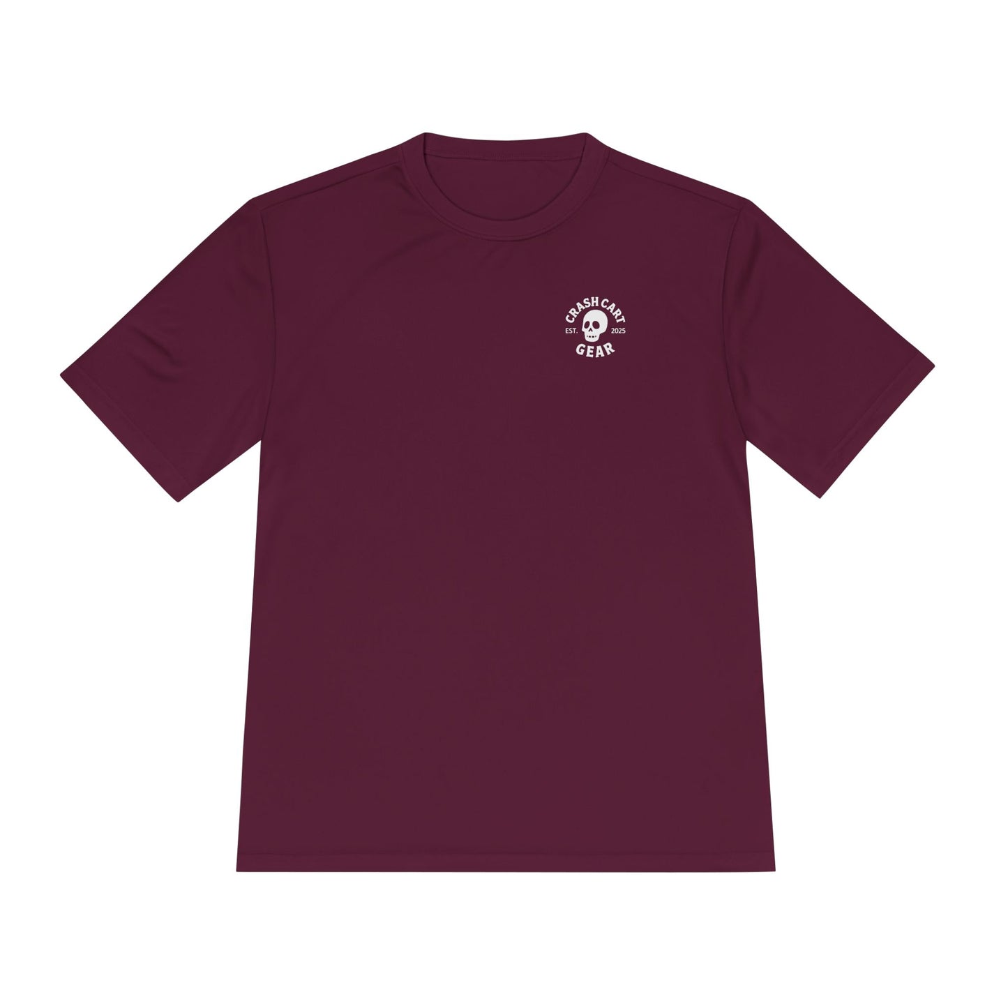 Moisture Wicking Unisex Graphic Tee: No Pulse Club Graphic