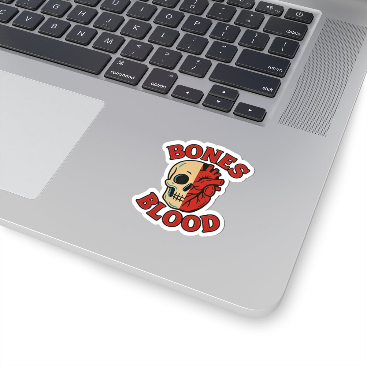 Kiss-Cut Sticker: Bones and Blood
