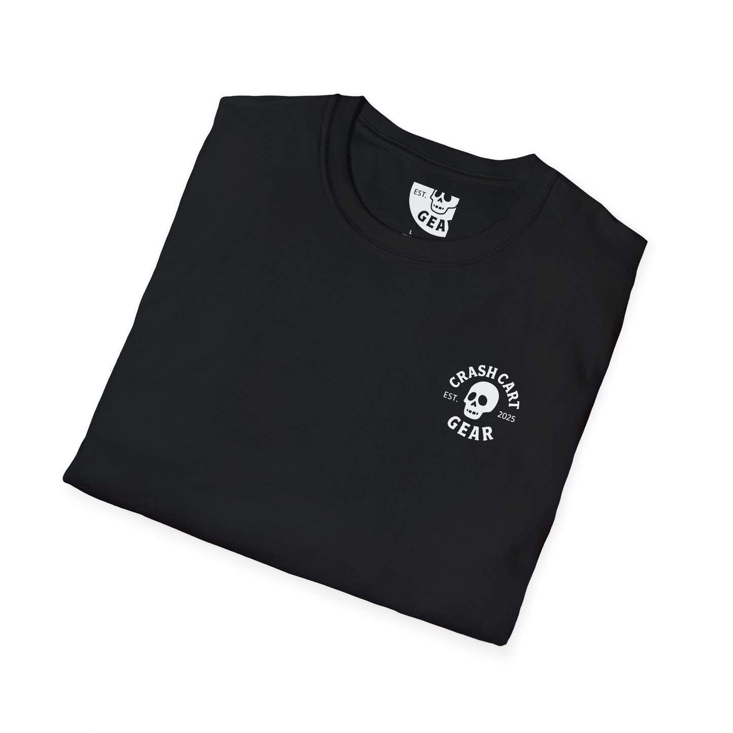 Soft Style Unisex Graphic Tee: No Pulse Club Graphic