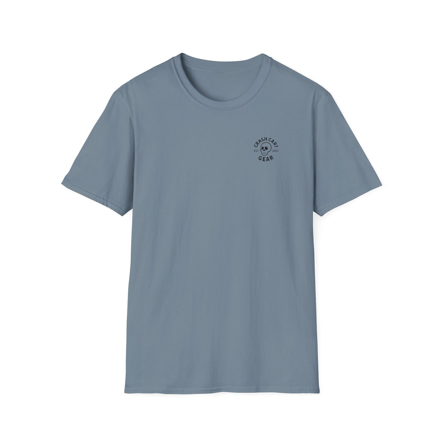 Soft Style Unisex Graphic Tee: No Pulse Club Graphic