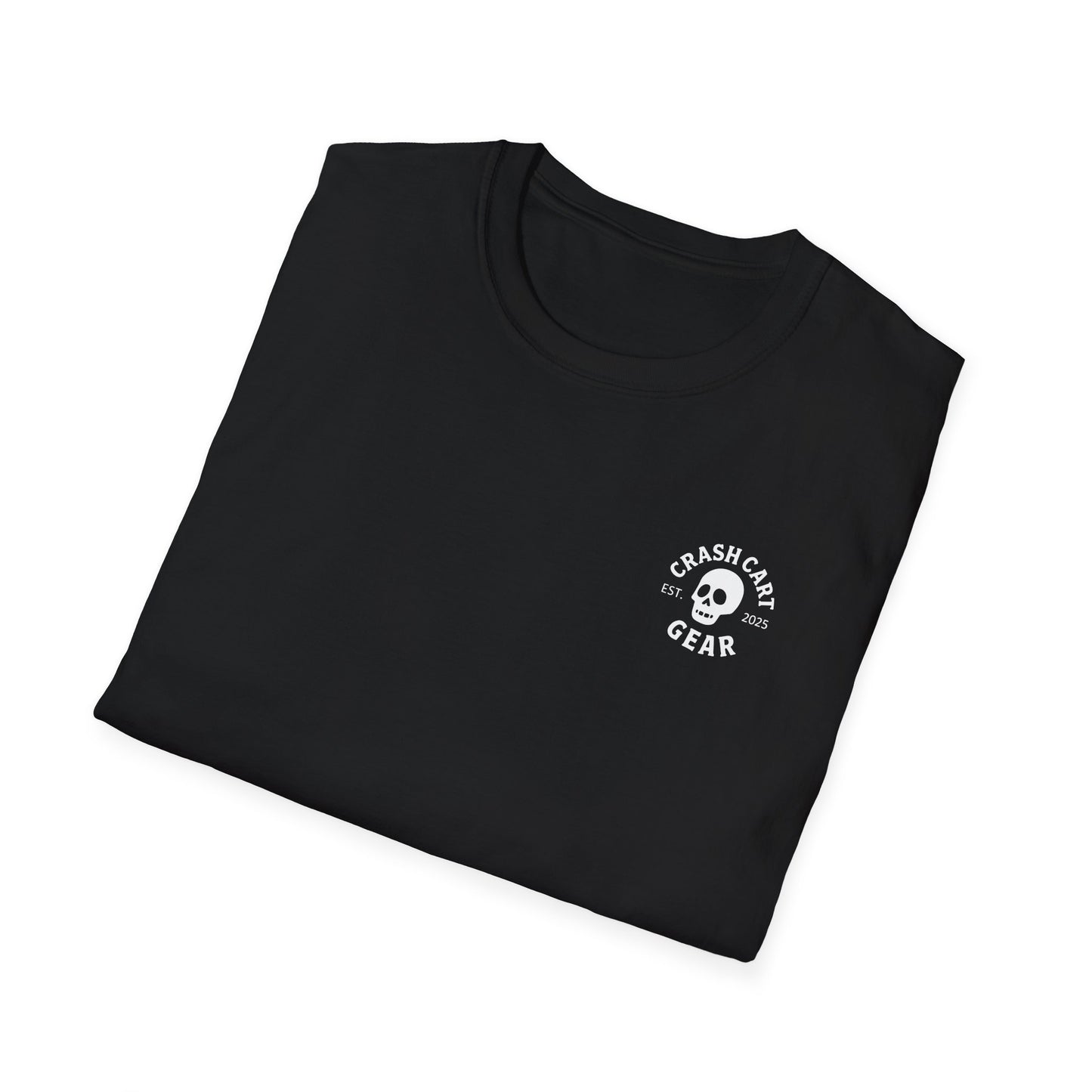 Soft Style Unisex Graphic Tee: Bones and Blood Graphic