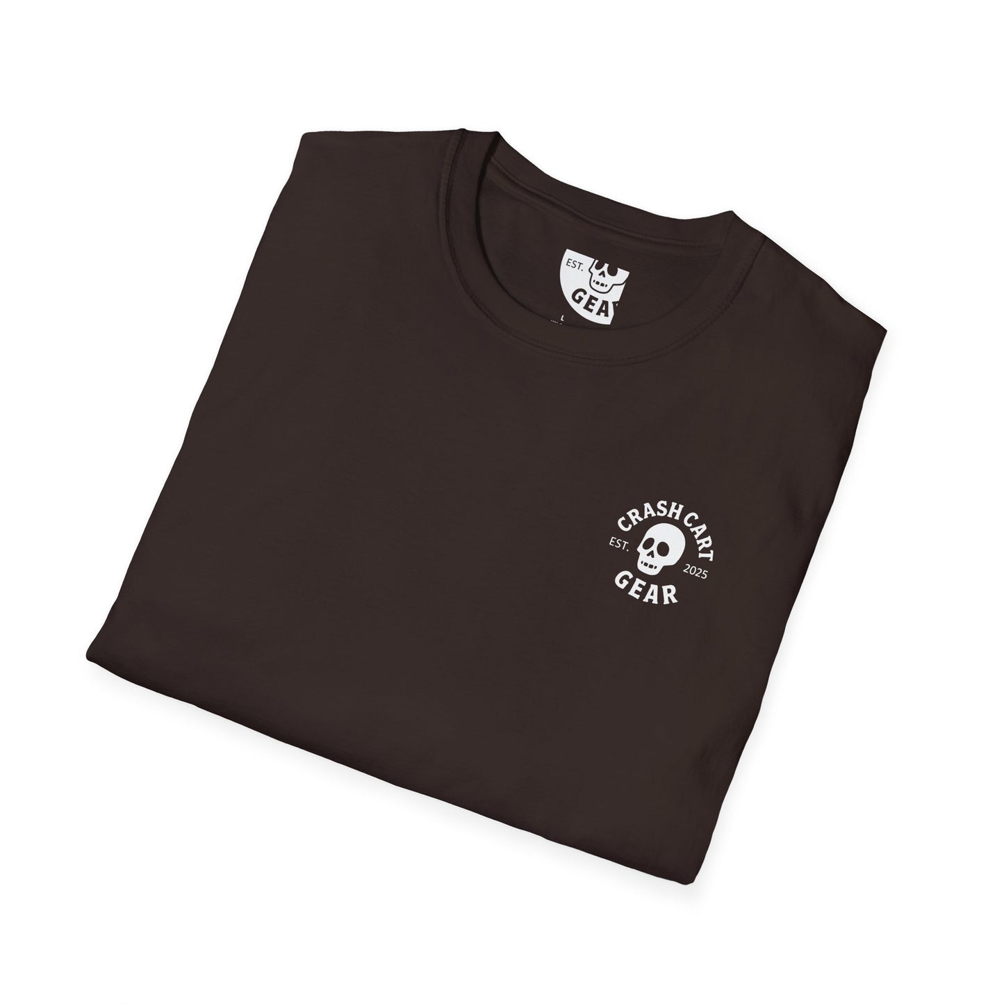 Soft Style Unisex Graphic Tee: No Pulse Club Graphic