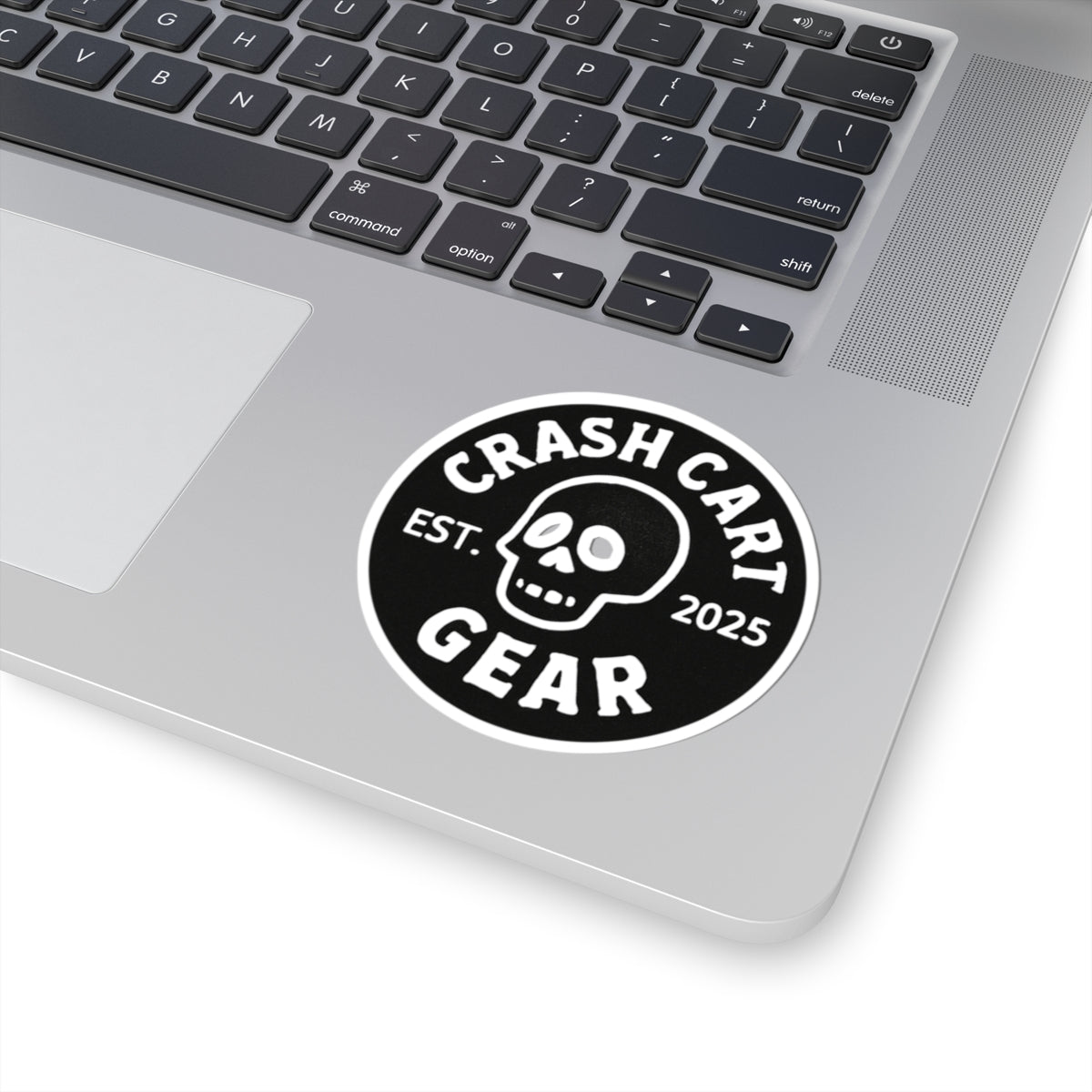Kiss-Cut Sticker: Crash Cart Logo