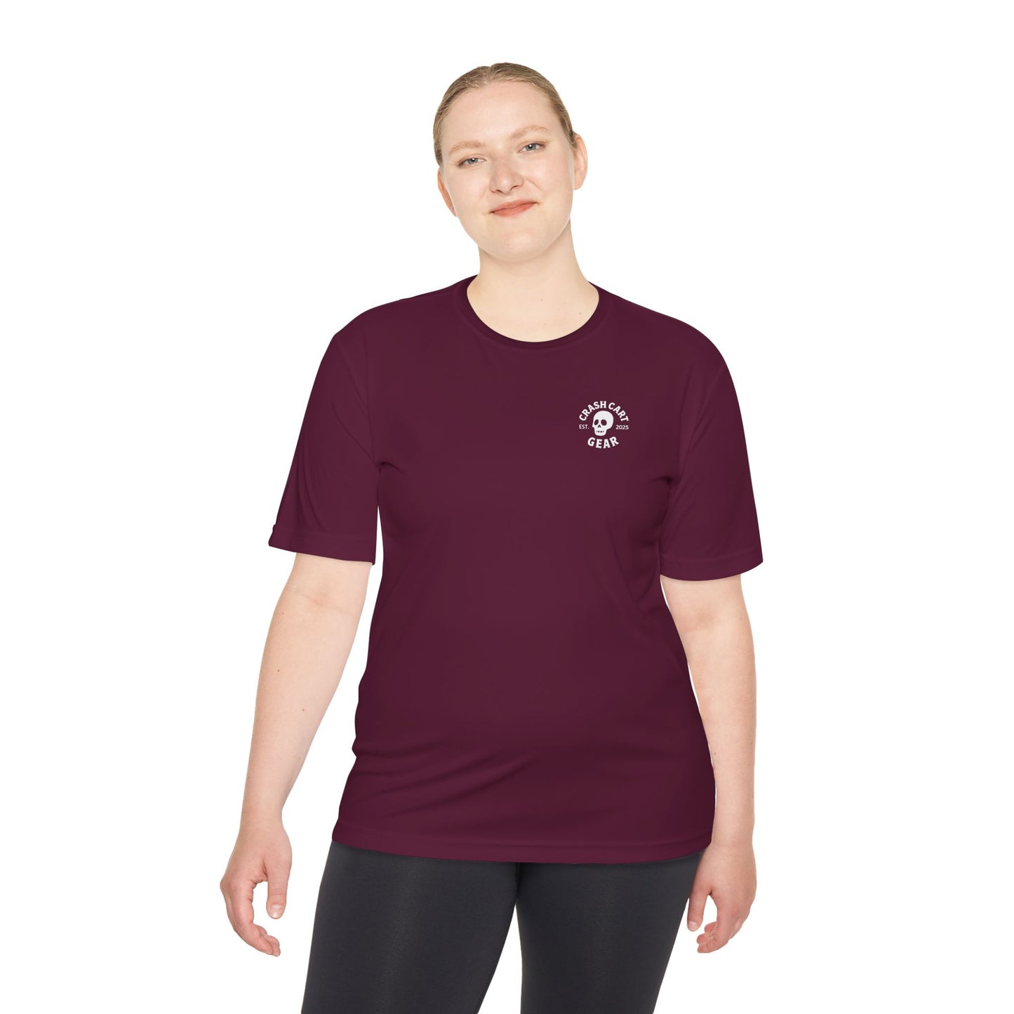 Moisture Wicking Unisex Graphic Tee: Bone Tired Graphic
