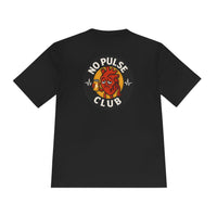 Moisture Wicking Unisex Graphic Tee: No Pulse Club Graphic