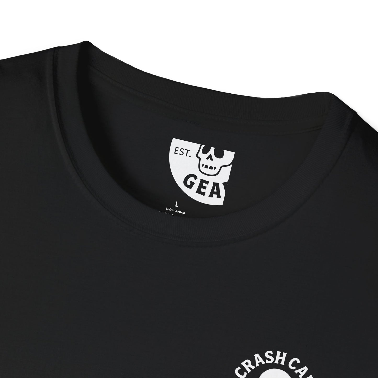 Soft Style Unisex Graphic Tee: No Pulse Club Graphic