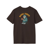 Softstyle Unisex Graphic Tee: Bone Tired Graphic