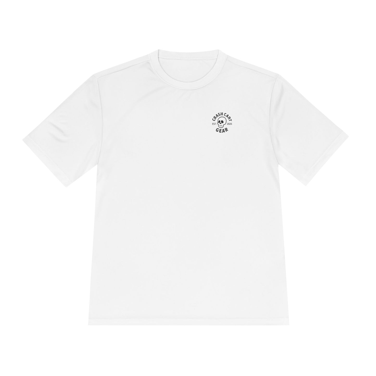 Moisture Wicking Unisex Graphic Tee: Bones and Blood Graphic