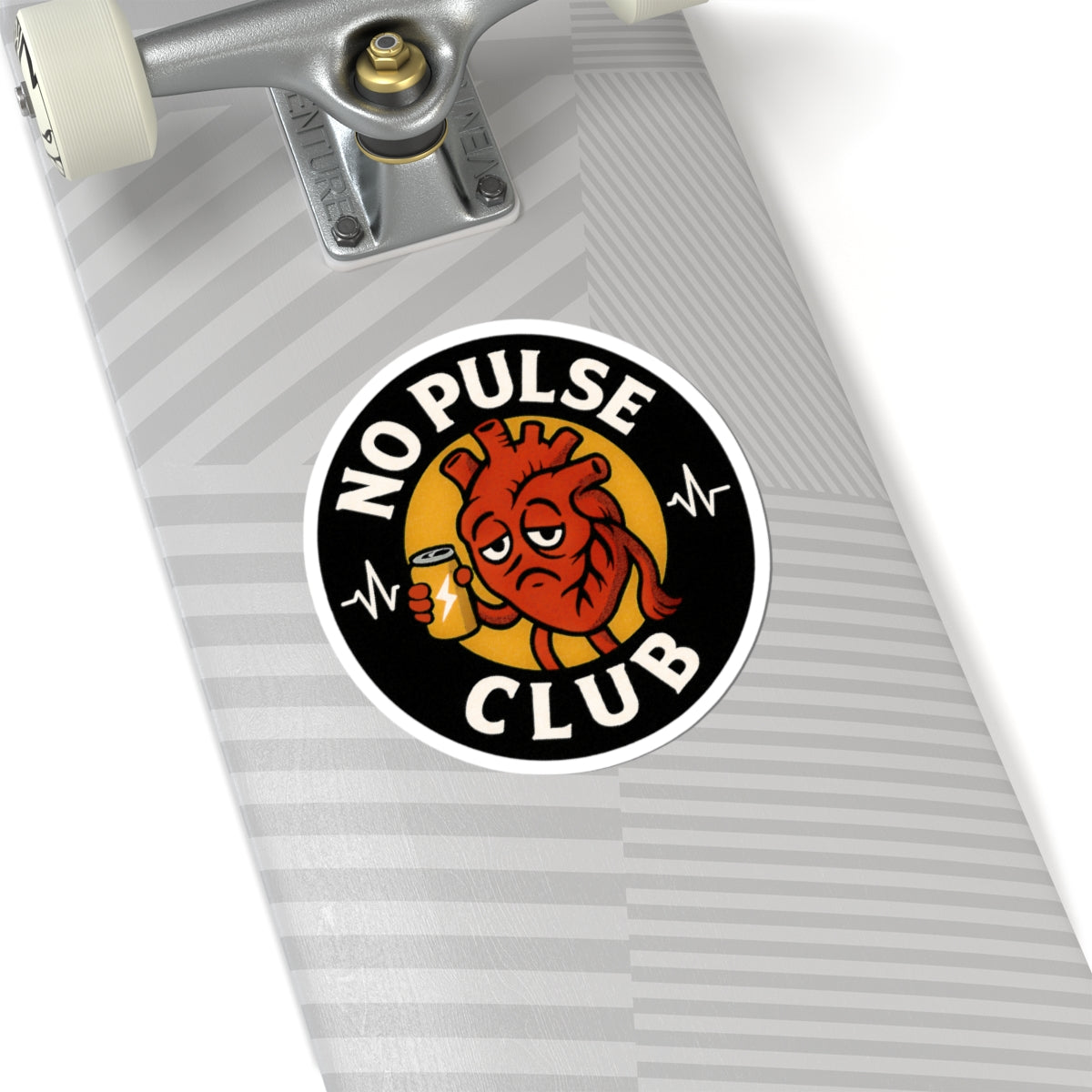 Kiss-Cut Sticker - No Pulse Club