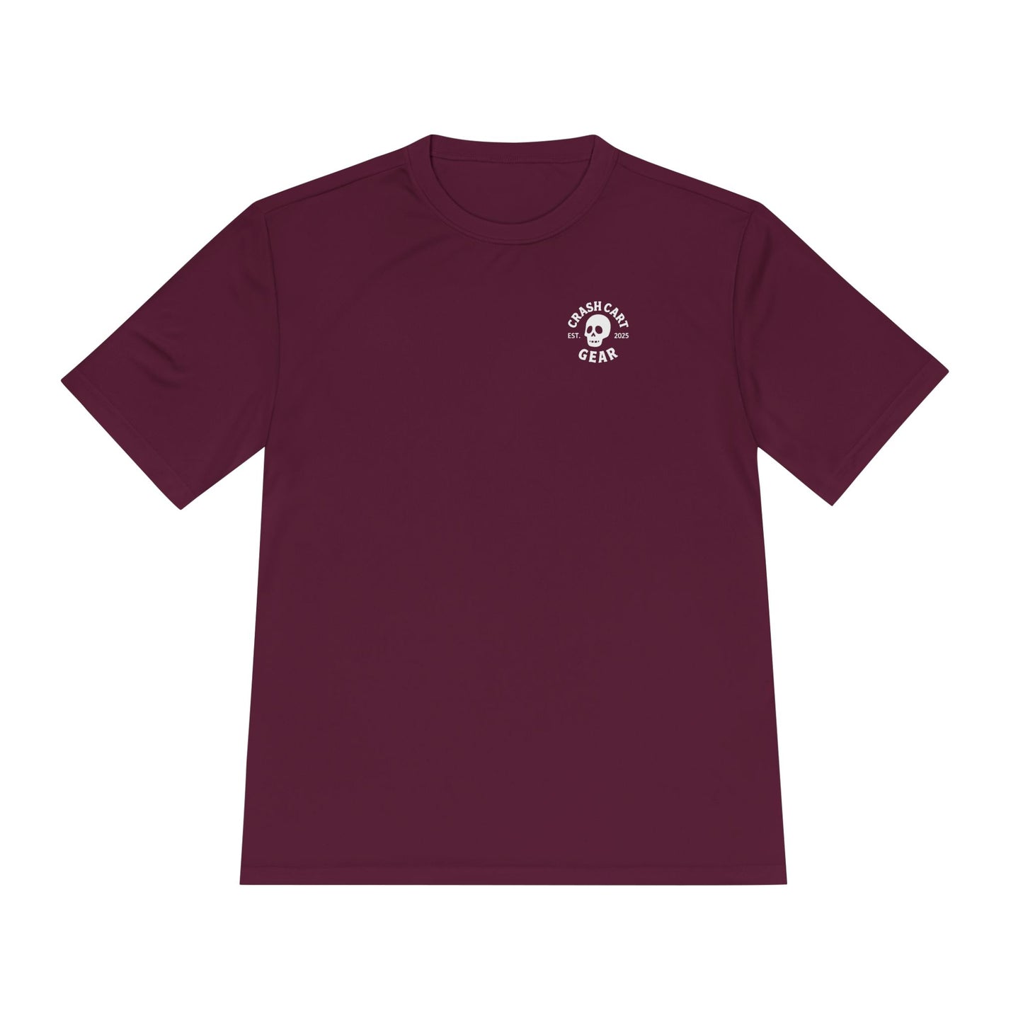 Moisture Wicking Unisex Graphic Tee: Bones and Blood Graphic