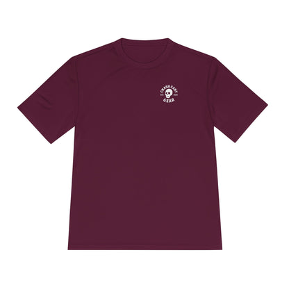 Moisture Wicking Unisex Graphic Tee: Bones and Blood Graphic