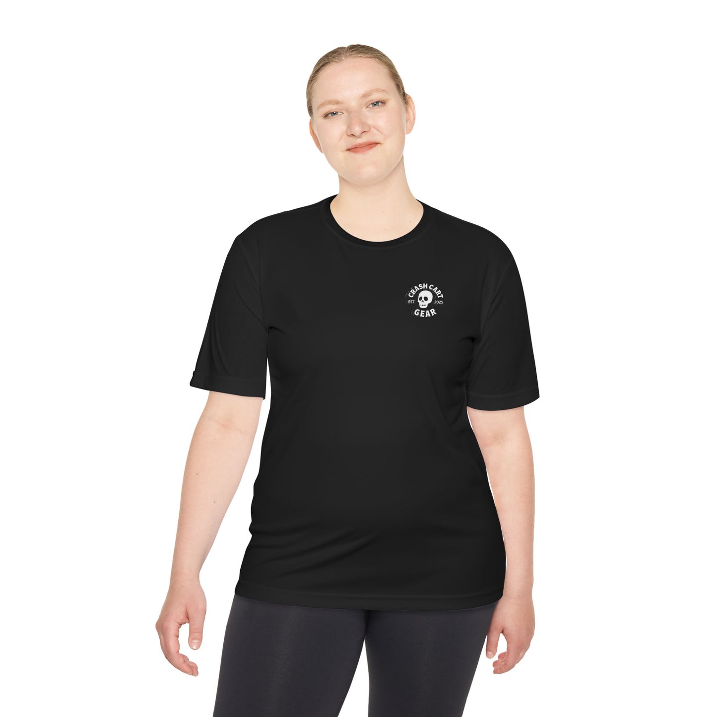 Moisture Wicking Unisex Graphic Tee: Bone Tired Graphic