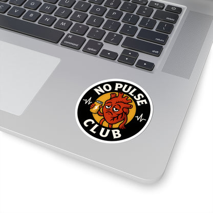 Kiss-Cut Sticker - No Pulse Club