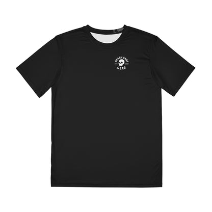 Mens Sport Style Tee: Crash Cart Logo