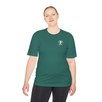 Moisture Wicking Unisex Graphic Tee: Bone Tired Graphic