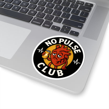 Kiss-Cut Sticker - No Pulse Club