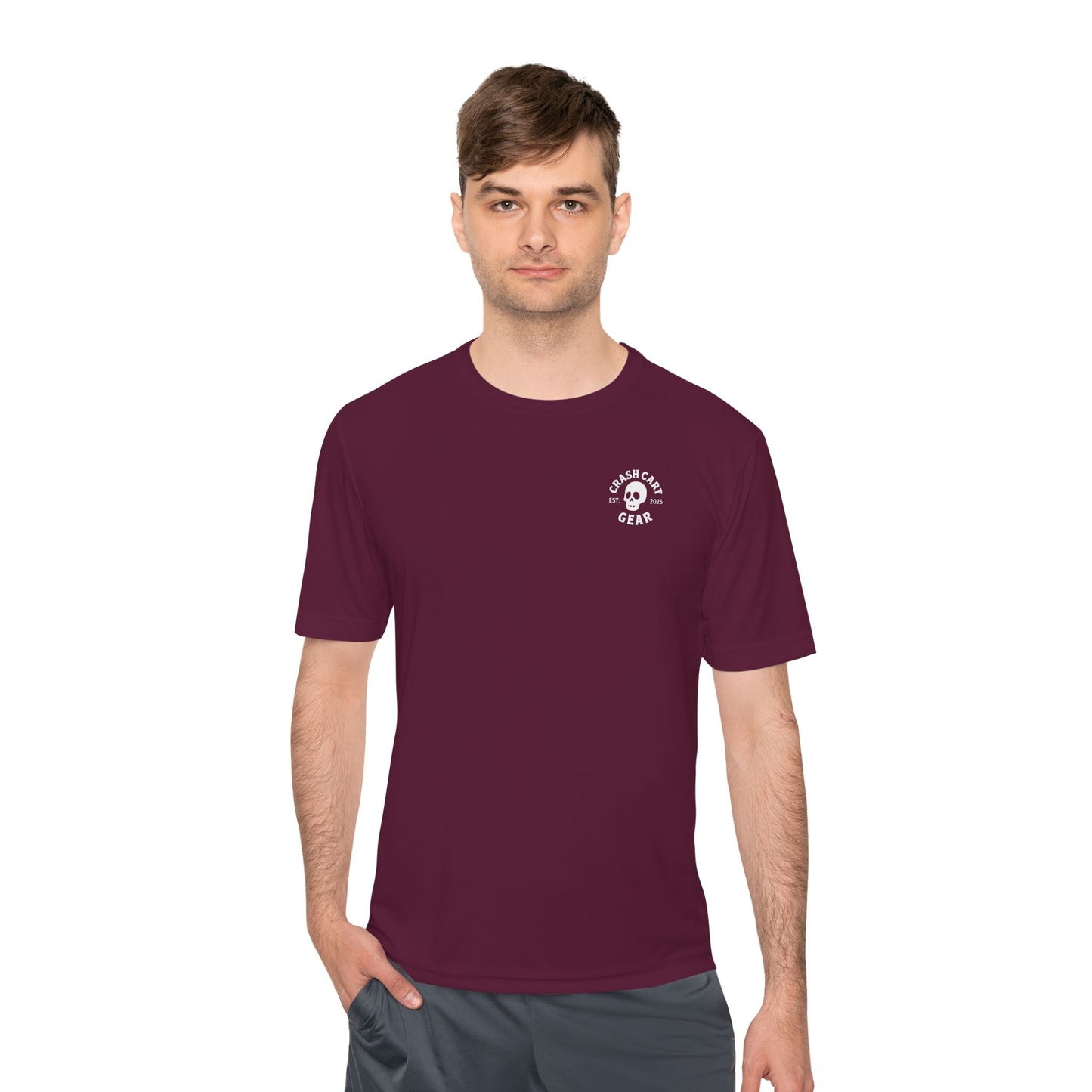 Moisture Wicking Unisex Graphic Tee: Bone Tired Graphic