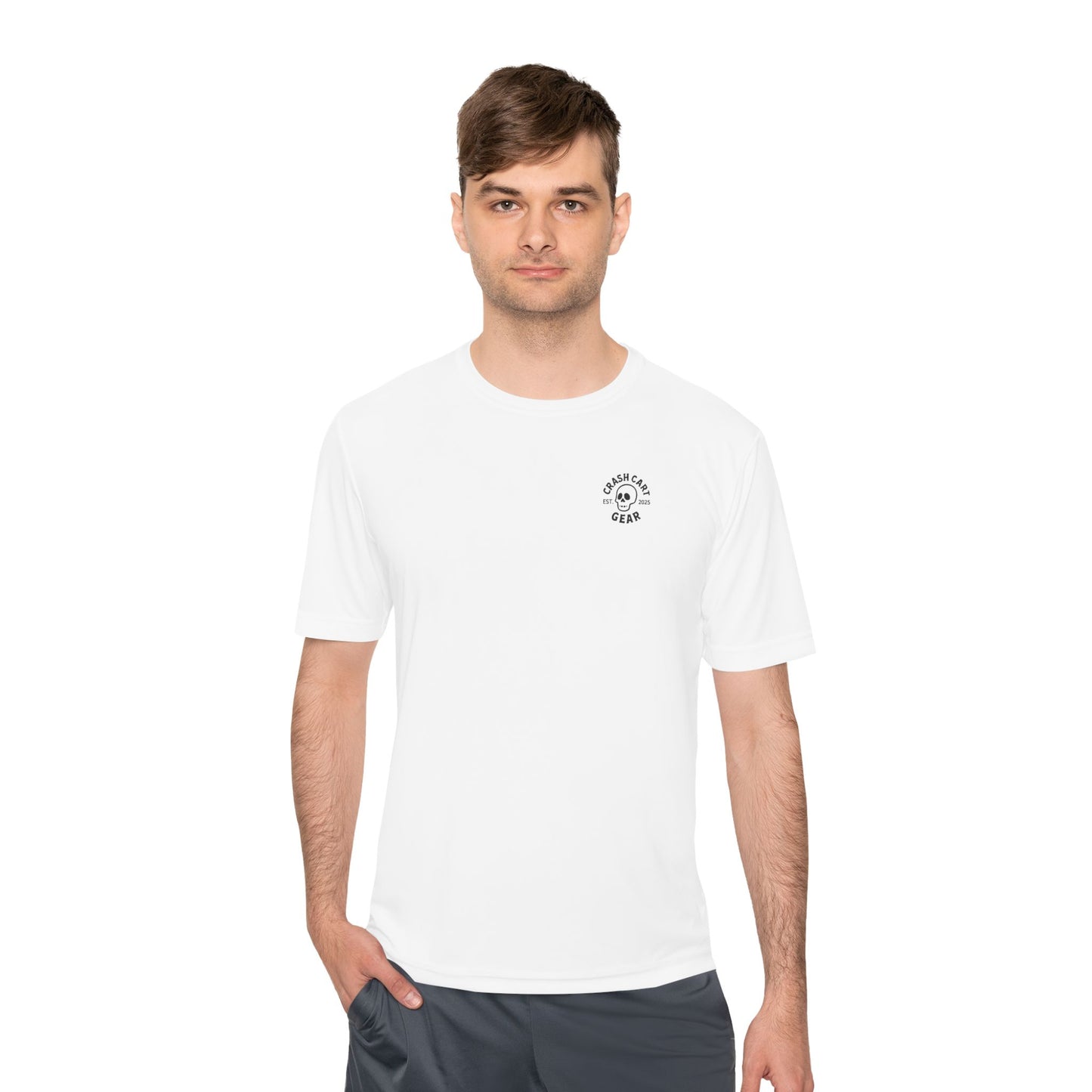 Moisture Wicking Unisex Graphic Tee: Bone Tired Graphic