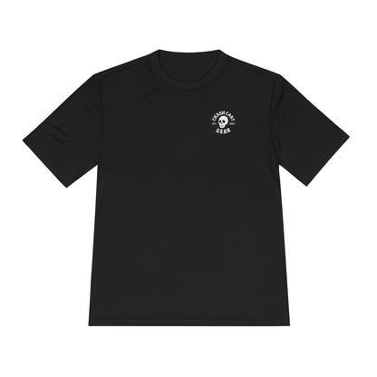 Moisture Wicking Unisex Graphic Tee: Bone Tired Graphic