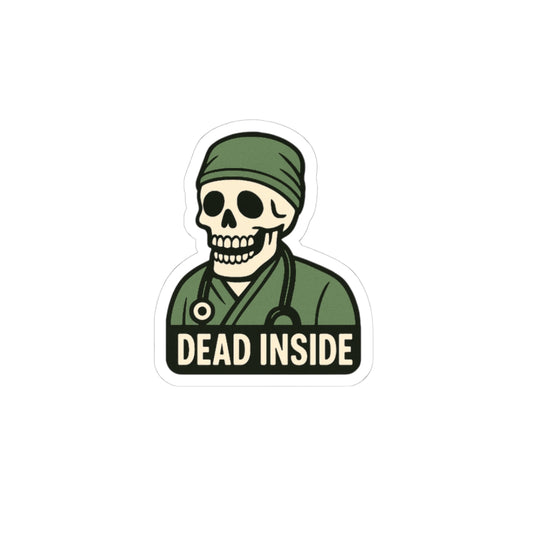 Kiss-Cut Sticker: Dead Inside