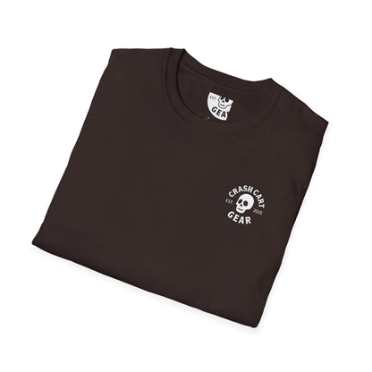 Soft Style Unisex Graphic Tee: No Pulse Club Graphic