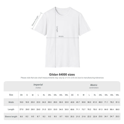 Soft Style Unisex Graphic Tee: Bones and Blood Graphic